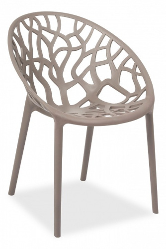 Стул Secret De Maison  BUSH (mod. 017) пластик, 60*58,5*80см, серый (поставляется по 4 шт). Фото №1