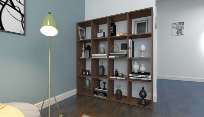 Стеллаж Polini Home Smart, коричневый фото Стеллаж Polini Home Smart, коричневый. Фото №5