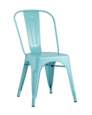 Стул TOLIX голубой матовый фото Стул TOLIX голубой матовый. Фото №2