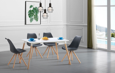 Стол DT-900 белый (Christian) фото Стол DT-900 белый (Christian). Фото №4