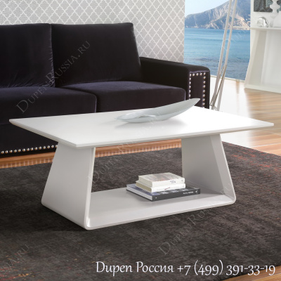 Журнальный стол DUPEN CT-222 Белый матовый. Фото