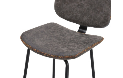 Стул барный CQ-5397 серый 2089. Фото №2