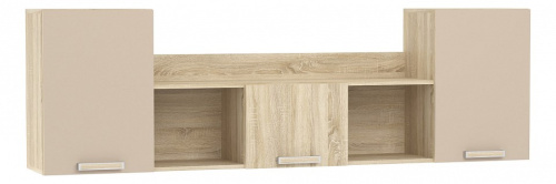 Акварель НМ 011.39-02 М Полка Капучино, Дуб Сонома. Фото №1