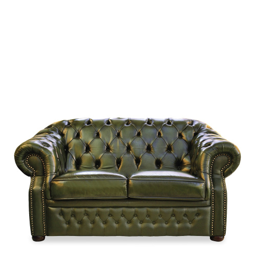 Диван В-128 (2-х местный) зеленый. Фото №1