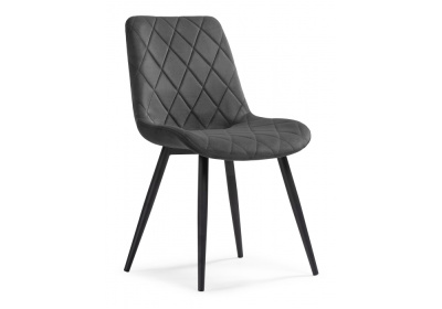 Стул Fox dark gray / black фото Стул Fox dark gray / black. Фото №2