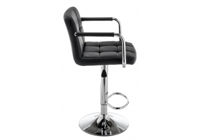 Барный стул Turit черный фото Барный стул Turit черный. Фото №4