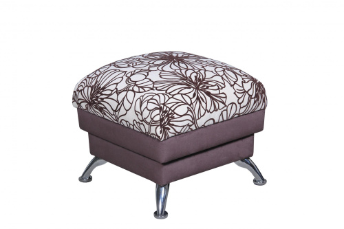 Пуф Рони, (350х350х460) шоколад (экокожа). Фото №1