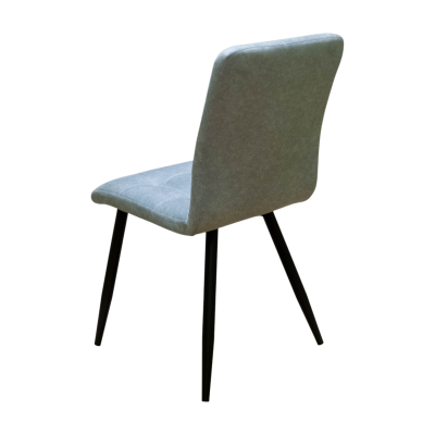 Стул Доби (Каркас (муар черный) тк. коллекции Safari голубой 020). Фото