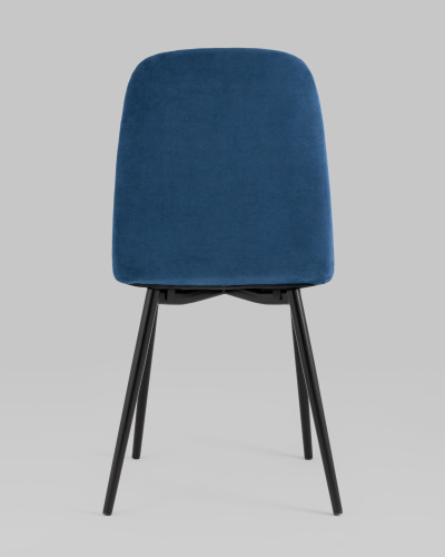 Стул Easy велюр синий. Фото №6