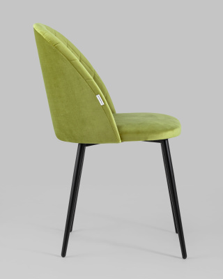 Стул Марсель велюр оливковый. Фото