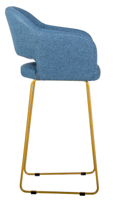 Кресло Бар Oscar БлюАрт/ЛинкЗолот. Фото №5