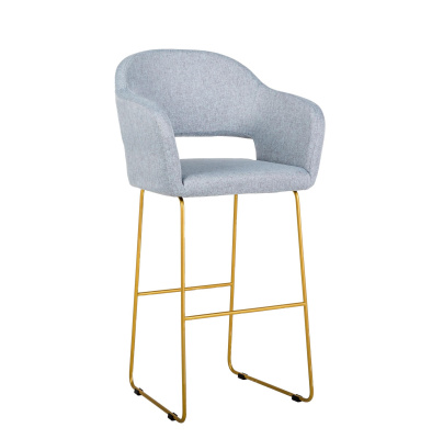 Кресло Бар Oscar Грей/ЛинкЗолот фото Кресло Бар Oscar Грей/ЛинкЗолот. Фото №2