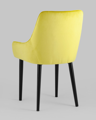 Стул Джоан велюр жёлтый. Фото №7