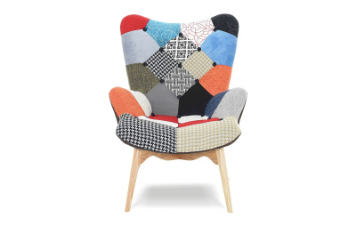 Кресло Contour DС-917(P) patchwork-лоскутный микс. Фото №4