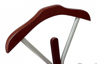 Вешалка CH-4089 дерево/хромированный металл, 48*28*108 см, cherry (вишня). Фото №2