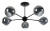 Люстра на штанге Arte Lamp Lagos A2708PL-5BK фото Люстра на штанге Arte Lamp Lagos A2708PL-5BK. Фото №1
