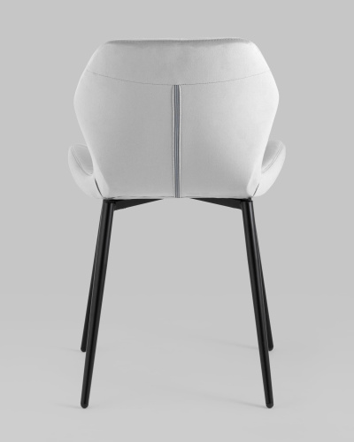 Стул Эдвин велюр серый. Фото №6