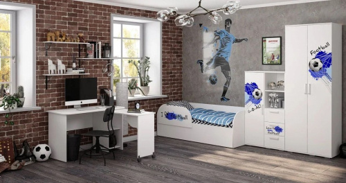 Тумба комбинированная Трио,белый. Фото №4