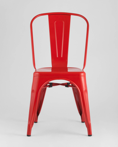 Стул TOLIX красный глянцевый. Фото №4