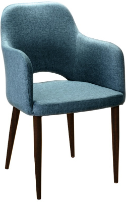 Кресло Ledger Сканди Блю/венге. Фото