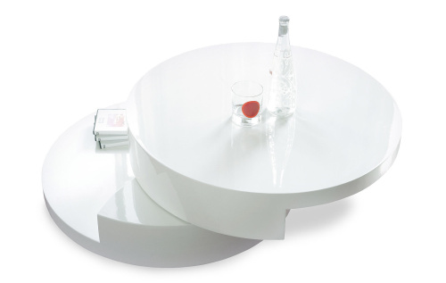 Стол журнальный DUPEN CT-042 белый. Фото №8