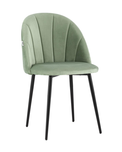 Стул Логан велюр фисташковый. Фото №1