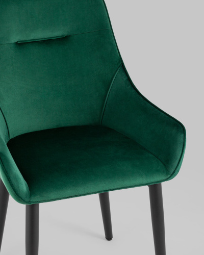 Стул Диана велюр изумрудный. Фото №9