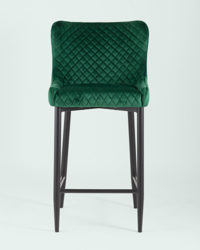 Стул полубарный Ститч велюр изумрудный. Фото №5