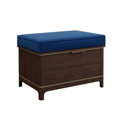 Стул Blossom с подушкой темно-бирюзовый. Фото