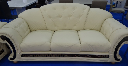 Диван Versace 3-х местный белый. Фото №15