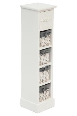 Тумба с 4 корзинами и ящиком Floral 5 mod. HX16-002NS. Фото