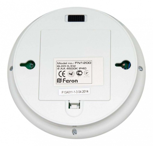Ночник Feron FN1200 23290. Фото №2