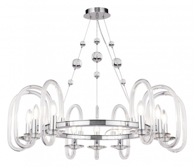 Подвесная люстра Maytoni Taro MOD026PL-09CH фото Подвесная люстра Maytoni Taro MOD026PL-09CH. Фото №2