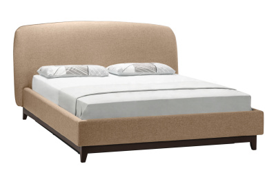 Кровать с ортопедическим основанием и ящиком Сканди Лайт 1.6 Бежевый. Фото