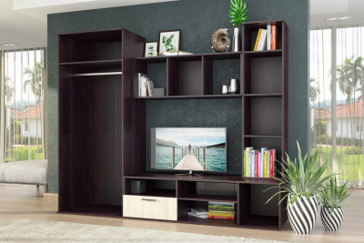 Мелани СТЛ.319.00 Стенка Дуб феррара/Ясень шимо светлый. Фото №2