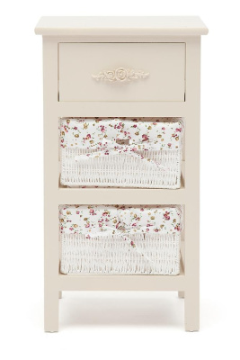 Тумба Fantasie 3 4326 с 2-я корзинами и ящиком. Фото