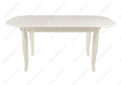 Стол деревянный Romeo без патины / молочный. Фото