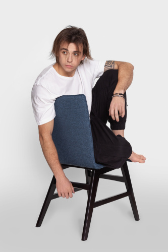 Стул Нарвик Soft Сканди Блю Арт Натур. Фото №9