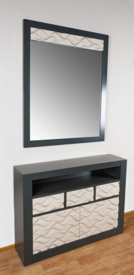 Тумба NORA 3011.4 Grafito. Фото №2