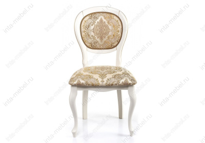 Стул деревянный Adriano молочный / патина. Фото