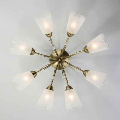 Потолочная люстра Eurosvet Patrice 30150/8 античная бронза фото Потолочная люстра Eurosvet Patrice 30150/8 античная бронза. Фото №2