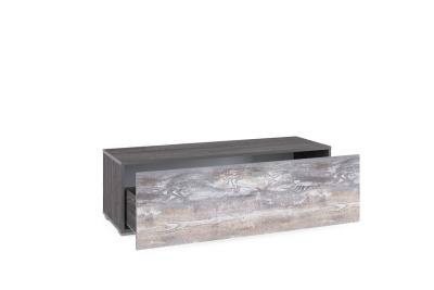 Тумба Urban НМ 011.86, Бетон Пайн темный, Ясень Анкор темный. Фото