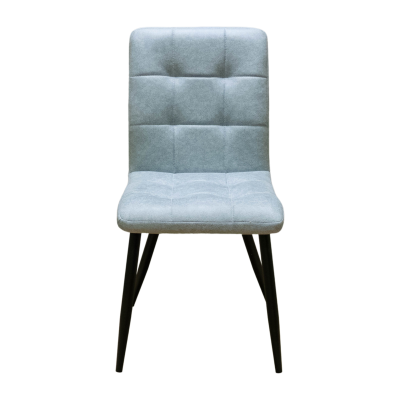 Стул Доби (Каркас (муар черный) тк. коллекции Safari голубой 020). Фото