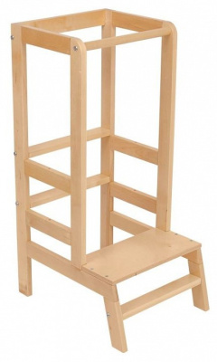 Подставка детская Polini Kids Step, коричневый. Фото