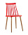 Стул Морган пластиковый красный