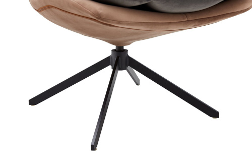 Дизайнерское кресло DC-1565G коричневый (BROWN). Фото №11