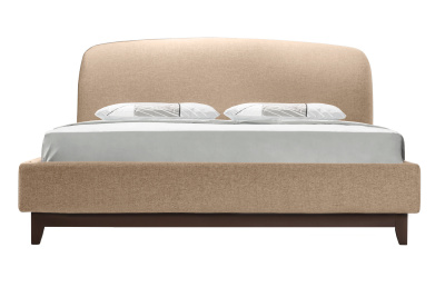 Кровать с ортопедическим основанием 1.6 Сканди Лайт Бежевый. Фото №4