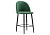 Барный стул Амизуре катания изумруд / черный матовый