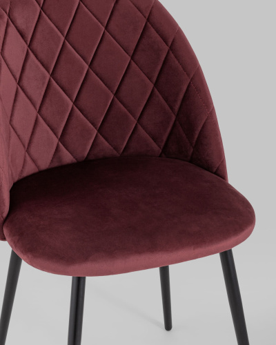 Стул Марсель велюр винный. Фото №9